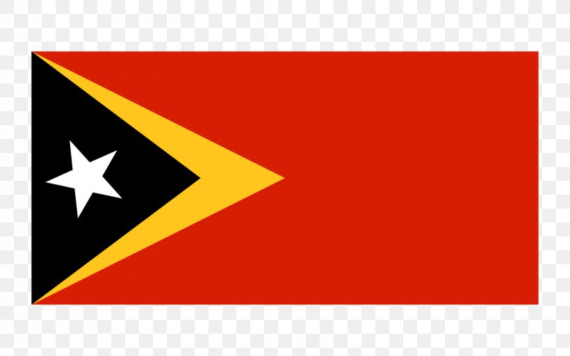 Flag Of East Timor National Flag, PNG, 1600x1000px, East Timor, Area, Brand, Flag, Flag Of East Timor Download Free