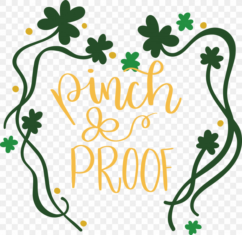 Pinch Proof St Patricks Day Saint Patrick, PNG, 3000x2918px, St Patricks Day, Floral Design, Green, Happiness, Leaf Download Free