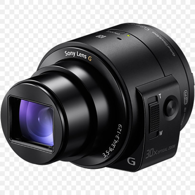 Sony DSC-QX30 DSC-QX100 Sony ILCE-QX1 Zoom Lens, PNG, 1000x1000px, Sony Dscqx30, Camera, Camera Accessory, Camera Lens, Cameras Optics Download Free