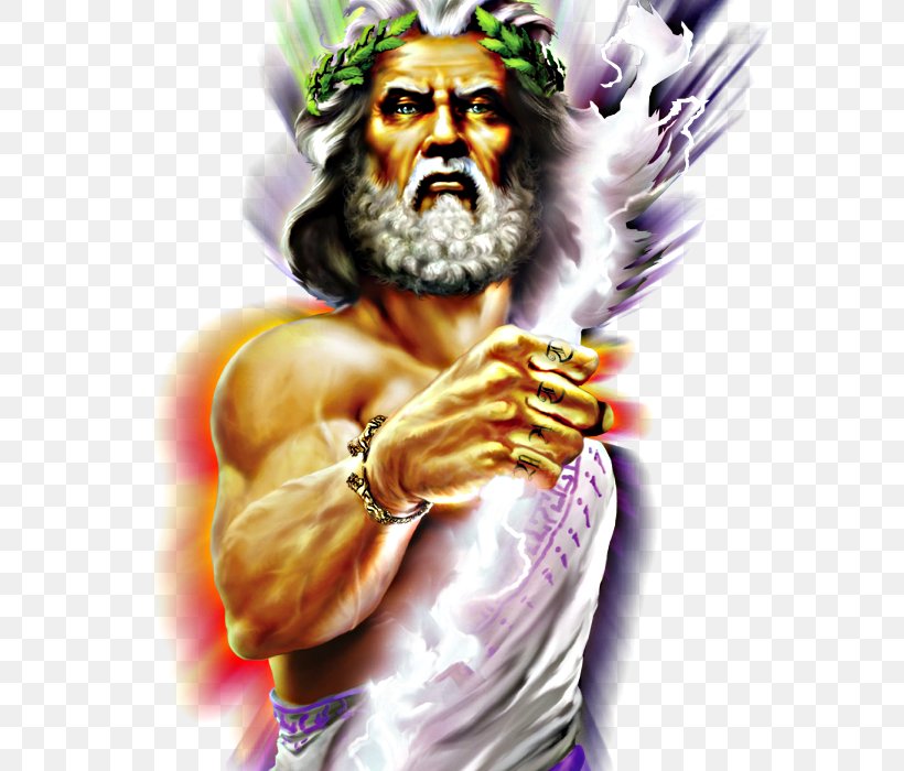 Zeus Poseidon Hera King Of The Gods Hades, PNG, 581x700px, Zeus, Archetype, Deity, Facial Hair, Fictional Character Download Free