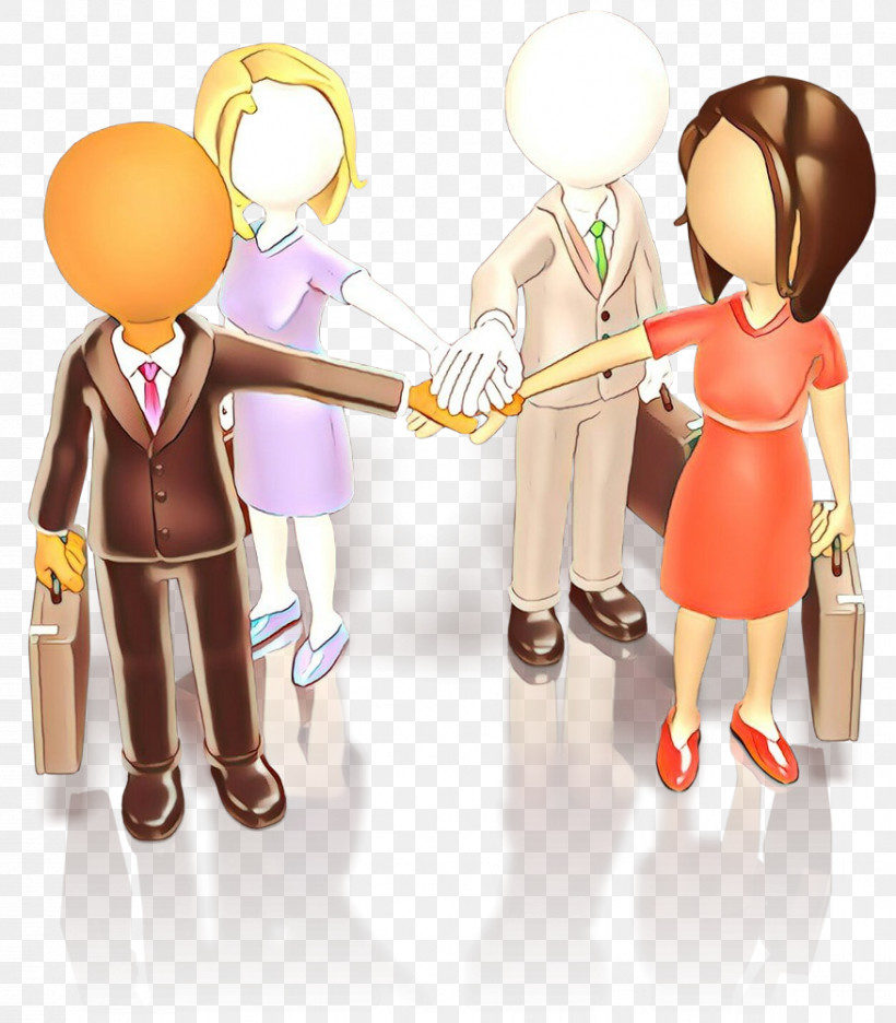 Holding Hands, PNG, 876x1000px, Cartoon, Business, Conversation, Employment, Gesture Download Free