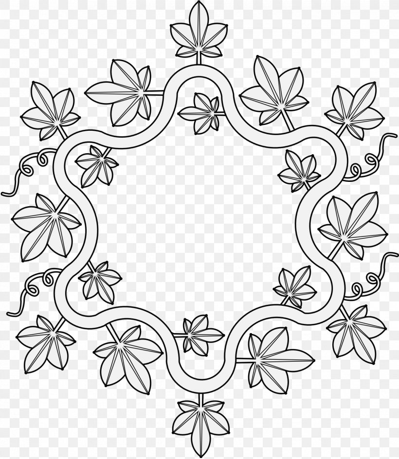 Leaf Clip Art, PNG, 1225x1411px, Leaf, Area, Black And White, Branch, Drawing Download Free