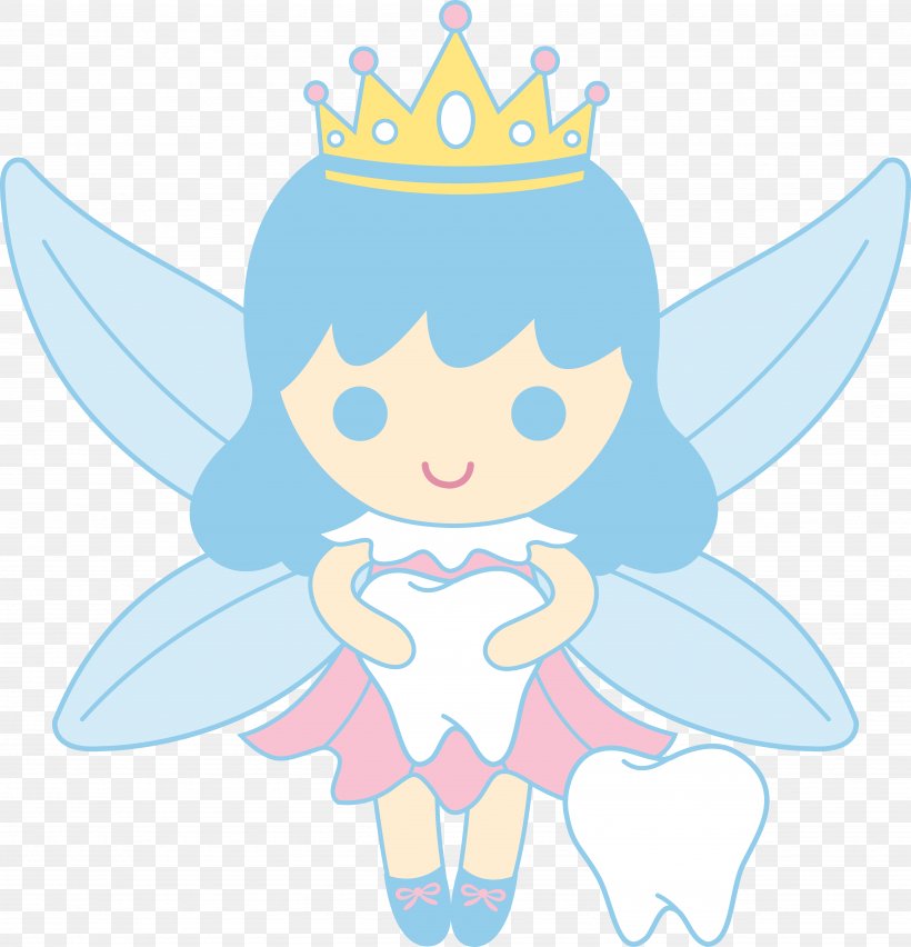 Tooth Fairy Clip Art, PNG, 6733x6997px, Watercolor, Cartoon, Flower, Frame, Heart Download Free