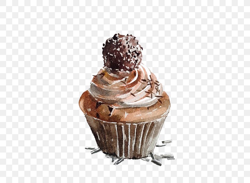 Cupcake Coffee Chocolate Cake Muffin Tart, PNG, 600x600px, Cupcake, Buttercream, Caffxe8 Mocha, Cake, Chocolate Download Free