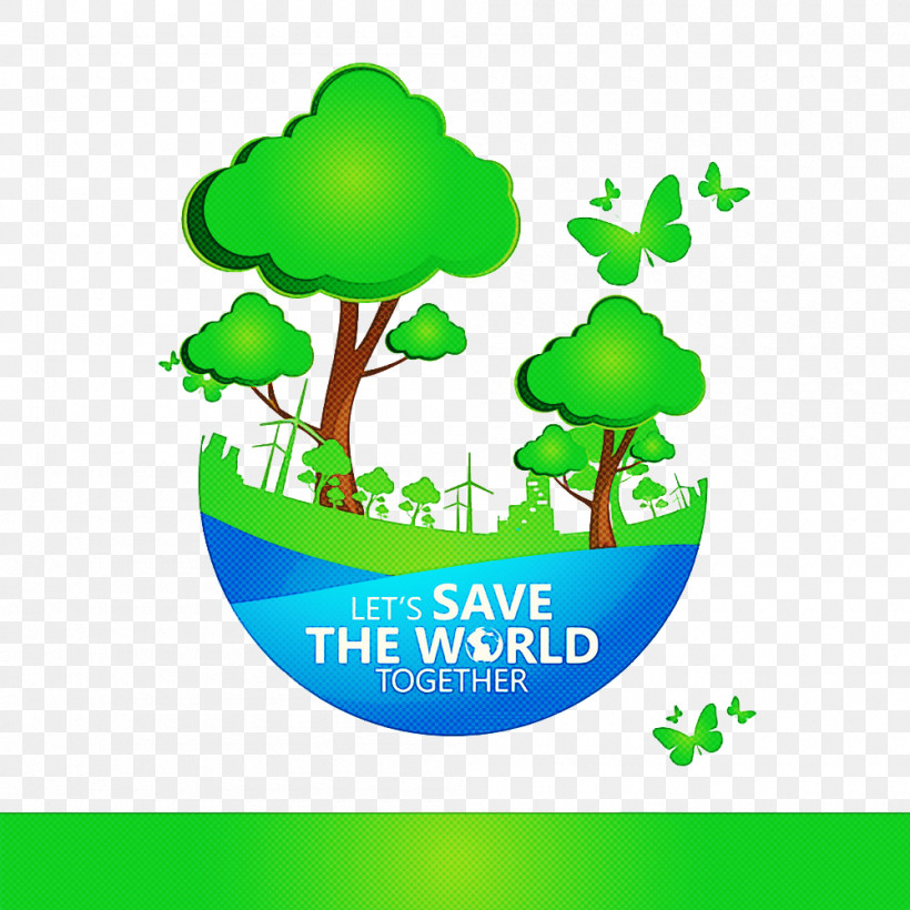 Earth Day Save The World Save The Earth, PNG, 1000x1000px, Earth Day, Arbor Day, Green, Logo, Plant Download Free