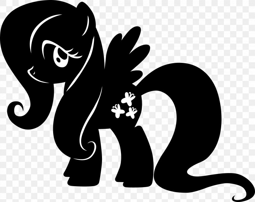 Pony Applejack Fluttershy Pinkie Pie Spike, PNG, 3330x2638px, Pony, Applejack, Black, Black And White, Carnivoran Download Free