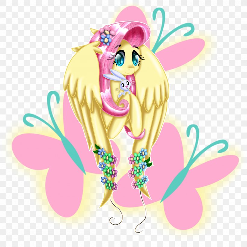 Horse Fairy Pollinator Clip Art, PNG, 2000x2000px, Horse, Art, Fairy, Fictional Character, Flower Download Free