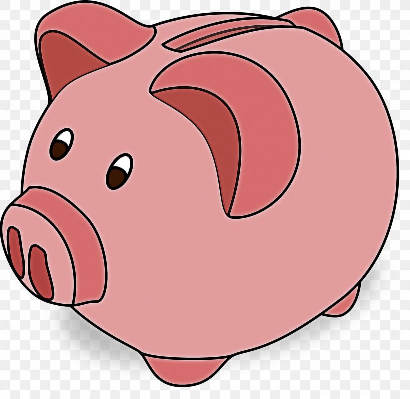 Piggy Bank, PNG, 3000x2918px, Piggy Bank, Bank, Cartoon, Fawn, Mouth Download Free