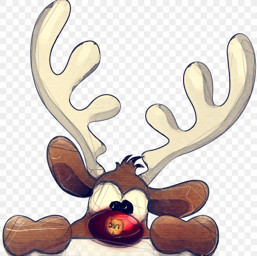 Reindeer, PNG, 848x843px, Antler, Deer, Fawn, Horn, Moose Download Free