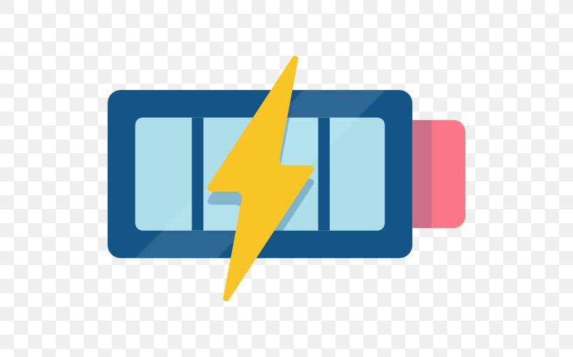 Battery Charger Electric Battery Logo Symbol, PNG, 512x512px, Battery Charger, Blue, Brand, Electric Battery, Ipad Download Free