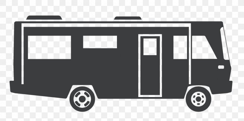 Caravan Vehicle Campervans Winnebago Industries, PNG, 1041x520px, Car, Automotive Design, Automotive Exterior, Black, Black And White Download Free