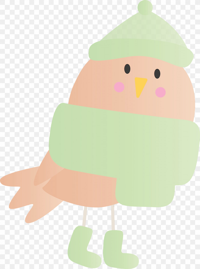 Green Cartoon Pink Bird, PNG, 2235x3000px, Cute Bird, Bird, Cartoon, Cartoon Bird, Green Download Free