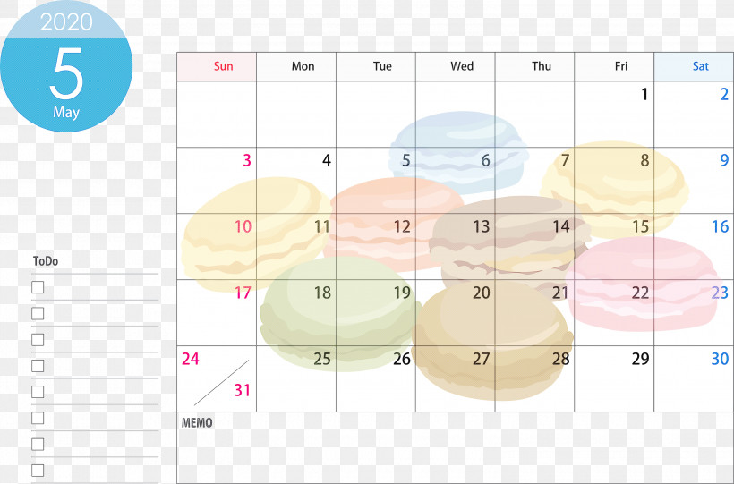 May 2020 Calendar May Calendar 2020 Calendar, PNG, 3000x1982px, 2020 Calendar, May 2020 Calendar, Circle, Diagram, Line Download Free