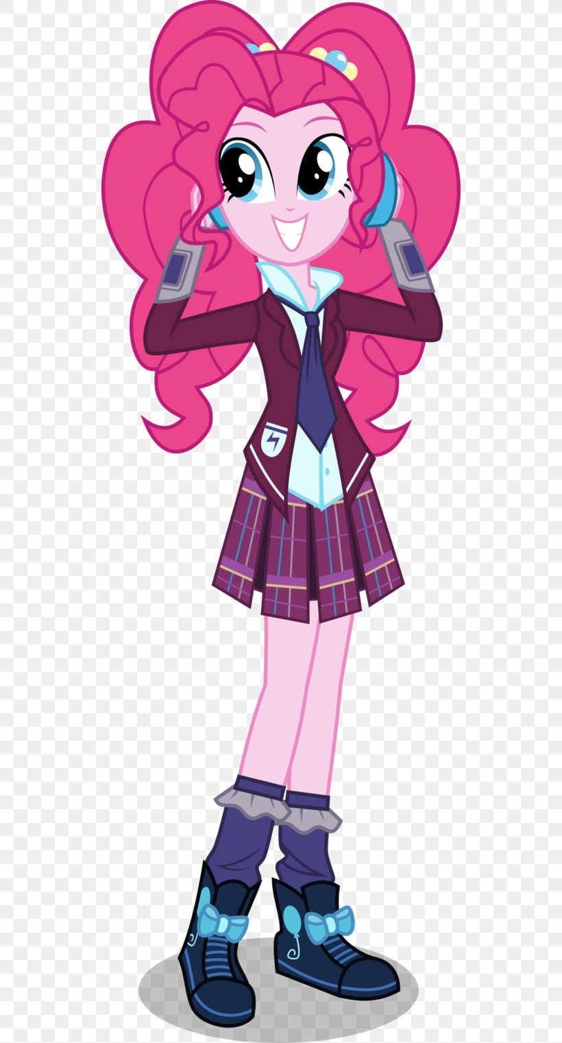 Pinkie Pie Rainbow Dash Twilight Sparkle My Little Pony: Equestria Girls, PNG, 524x1521px, Watercolor, Cartoon, Flower, Frame, Heart Download Free