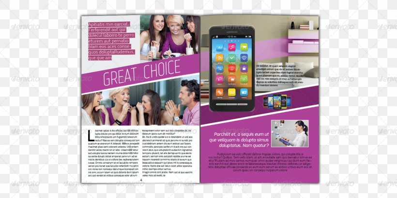 Smartphone Adobe InDesign Page Layout Magazine Digital Journalism, PNG, 1500x750px, Smartphone, Adobe Indesign, Advertising, Brand, Communication Download Free