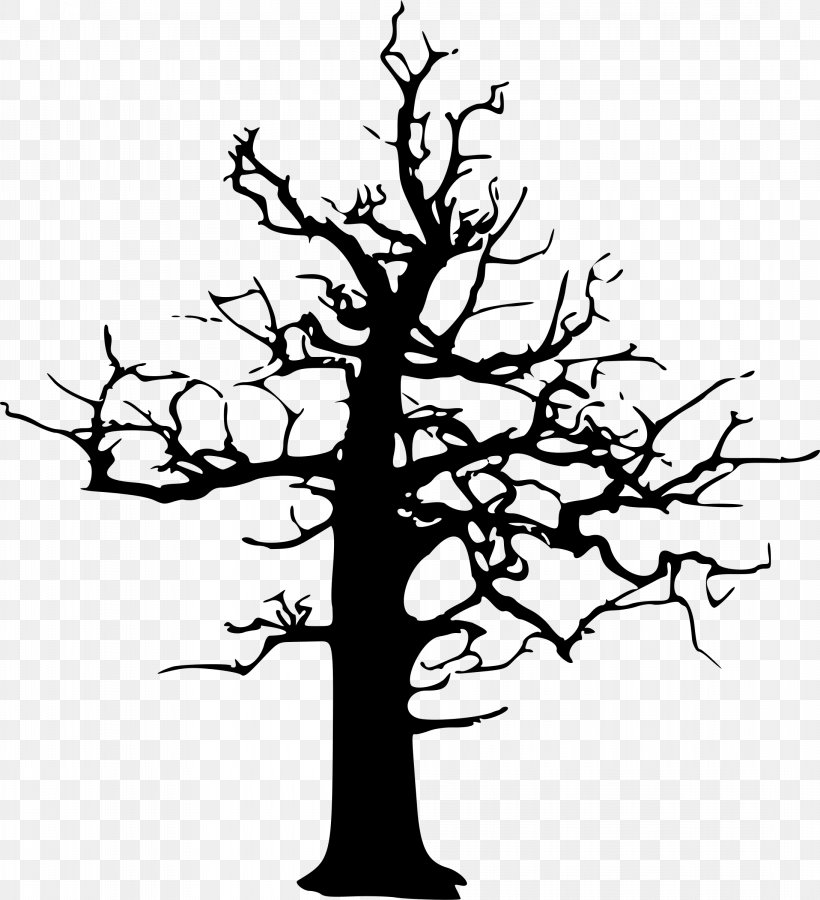 Tree Drawing Clip Art, PNG, 2185x2400px, Tree, Art, Black And White, Branch, Cartoon Download Free
