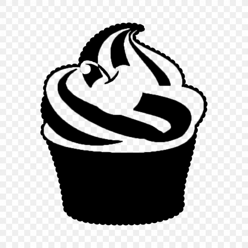 Cupcake Paper Black And White Photography Clip Art, PNG, 880x880px, Cupcake, Art, Arts, Black, Black And White Download Free
