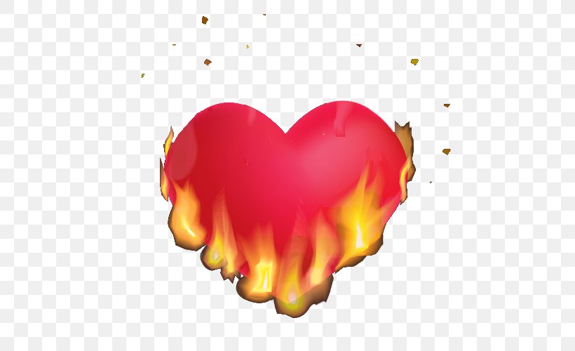 Heart Combustion Flame, PNG, 500x500px, Watercolor, Cartoon, Flower, Frame, Heart Download Free