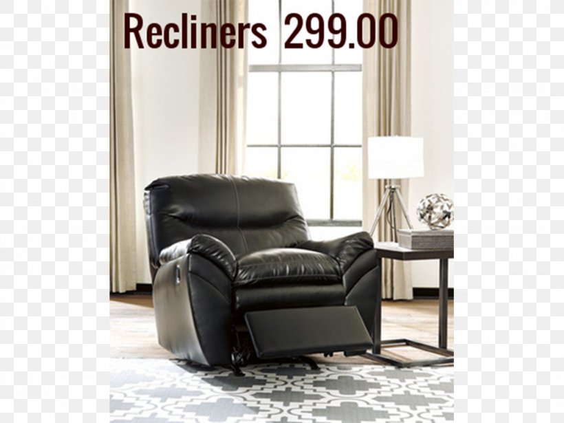 Recliner Couch Cushion Table Ashley HomeStore, PNG, 1024x768px, Recliner, Ashley Homestore, Chair, Comfort, Couch Download Free