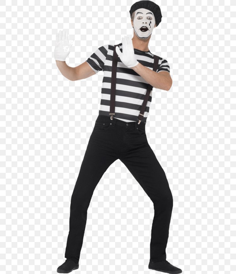 T-shirt Costume Party Mime Artist Clothing, PNG, 600x951px, Tshirt, Beret, Braces, Clothing, Clown Download Free