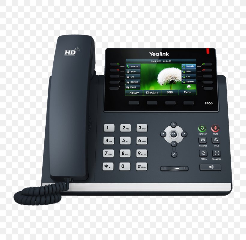 VoIP Phone Yealink SIP-T23G Yealink SIP-T46S Voice Over IP Telephone, PNG, 800x800px, Voip Phone, Answering Machine, Business Telephone System, Caller Id, Corded Phone Download Free