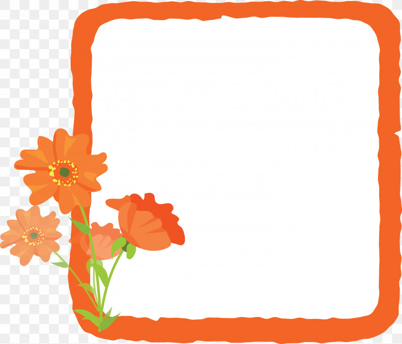Flower Frame, PNG, 3000x2566px, Flower Frame, Cut Flowers, Flower, Gardening, Petal Download Free