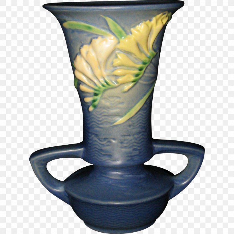 Roseville Pottery Vase Roseville Pottery Ceramic, PNG, 1810x1810px, Roseville, American Art Pottery, Artifact, Blue, Ceramic Download Free