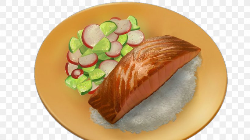 Sashimi Sushi Onigiri Smoked Salmon Rice, PNG, 900x507px, Sashimi, Asian Food, Cooking, Cuisine, Dish Download Free