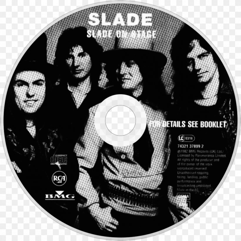 Slade On Stage Compact Disc Till Deaf Do Us Part Crackers: The Christmas Party Album, PNG, 1000x1000px, Watercolor, Cartoon, Flower, Frame, Heart Download Free