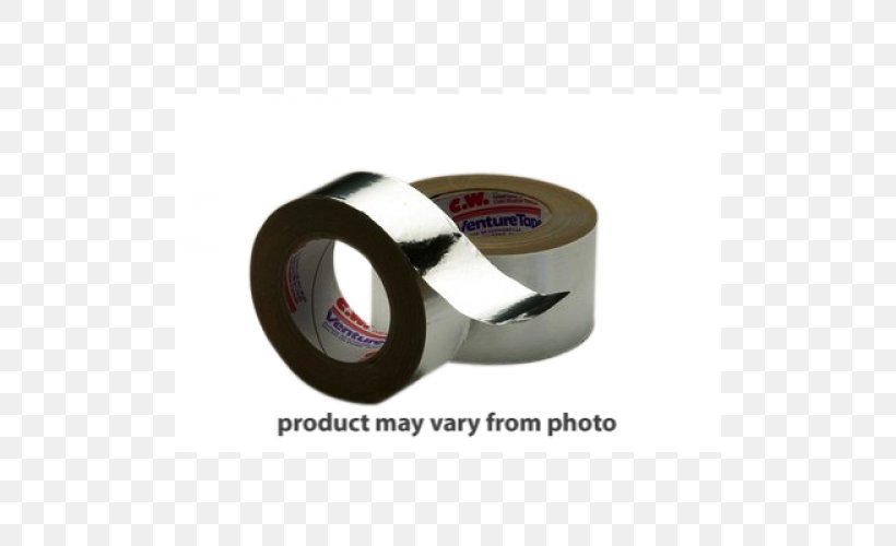 Adhesive Tape Gaffer Tape Venture Tape Corp Duct Tape Filament Tape, PNG, 500x500px, Adhesive Tape, Adhesive, Aluminium, Coating, Duct Tape Download Free