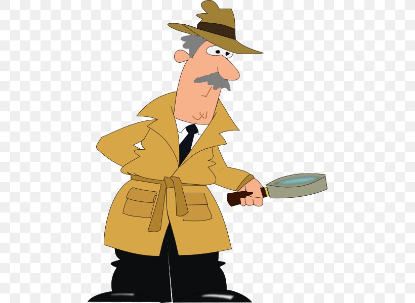 Detective Private Investigator Free Content Clip Art, PNG, 474x599px, Detective, Art, Cartoon, Fictional Character, Finger Download Free
