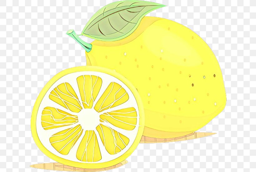 Lemon Yellow Fruit Citrus Grapefruit, PNG, 632x552px, Cartoon, Citron, Citrus, Fruit, Grapefruit Download Free