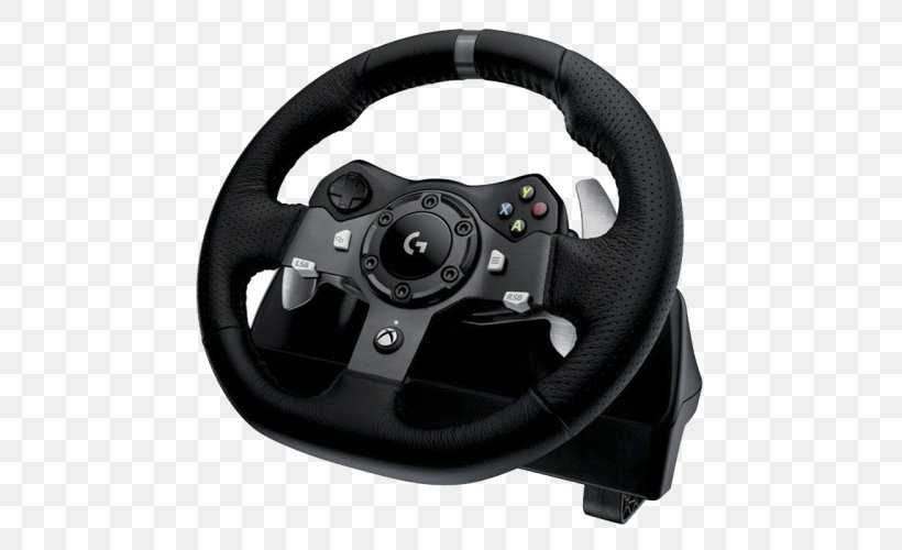 Logitech G29 Logitech Driving Force GT Racing Wheel Logitech Driving Force G920, PNG, 500x500px, Logitech G29, All Xbox Accessory, Auto Part, Automotive Wheel System, Force Feedback Download Free