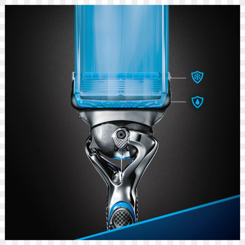 Razor Gillette Mach3 Shaving Blade, PNG, 2000x2000px, Razor, Blade, Cutting, Electric Blue, Facial Download Free