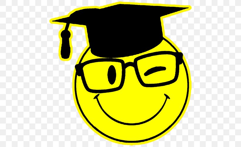 Smiley Glasses Line Clip Art, PNG, 500x500px, Smiley, Black And White, Emoticon, Eyewear, Facial Expression Download Free
