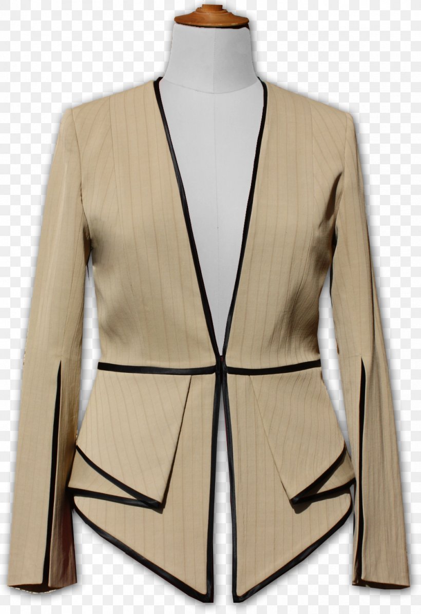 Blazer Jacket Sleeve Peplum Dress, PNG, 1008x1472px, Blazer, Beige, Clothes Hanger, Clothing, Dress Download Free