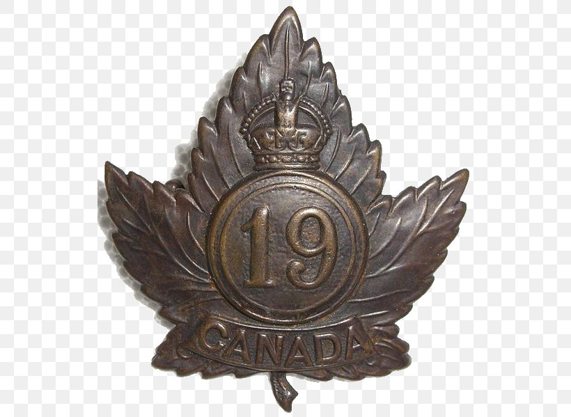 First World War 19th Battalion (Central Ontario), CEF The Queen's Own Rifles Of Canada Canadian Expeditionary Force, PNG, 540x599px, First World War, Army, Artifact, Badge, Battalion Download Free