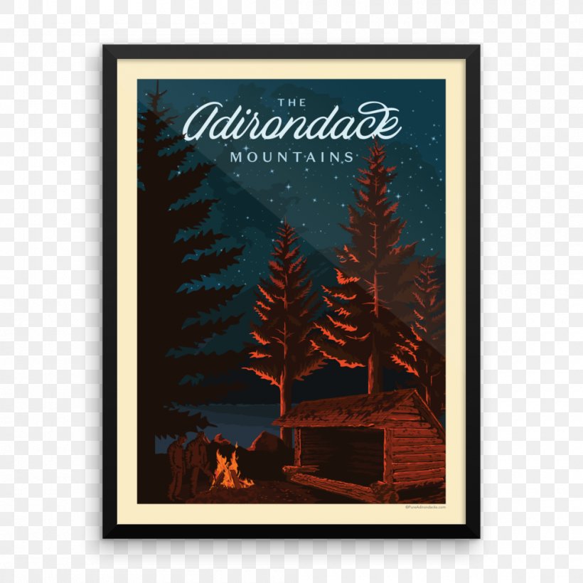 Lake Placid Adirondack Park Long Lake Adirondack High Peaks Poster, PNG, 1000x1000px, Lake Placid, Adirondack Camp, Adirondack High Peaks, Adirondack Leanto, Adirondack Mountains Download Free