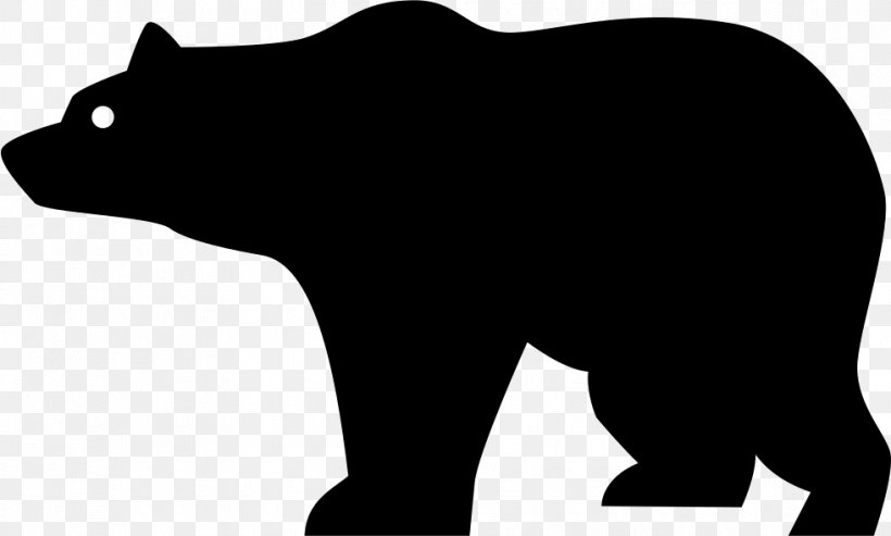 Polar Bear American Black Bear, PNG, 981x590px, Bear, American Black Bear, Black, Black And White, Carnivoran Download Free
