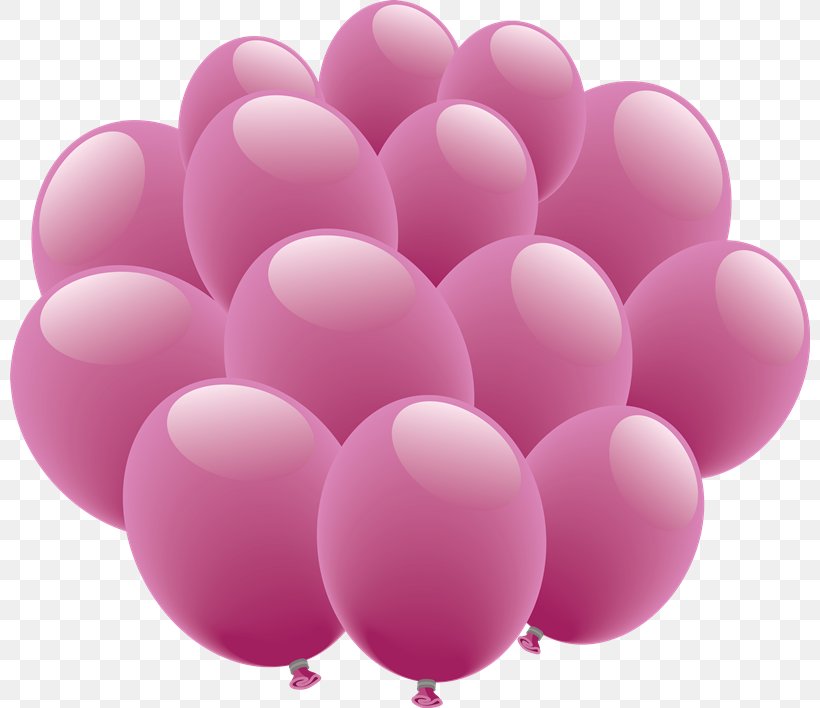 Balloon Clip Art Transparency Image, PNG, 800x708px, Balloon, Birthday, Blue, Clipping Path, Magenta Download Free