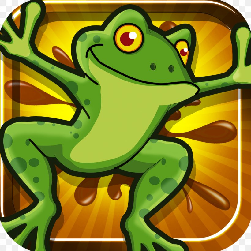 True Frog Tree Frog Toad, PNG, 1024x1024px, True Frog, Amphibian, Art, Cartoon, Character Download Free