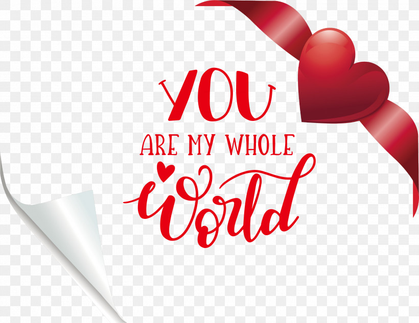 You Are My Whole World Valentines Day Valentine, PNG, 2915x2252px, Valentines Day, Cartoon, Poster, Quotes, Royaltyfree Download Free