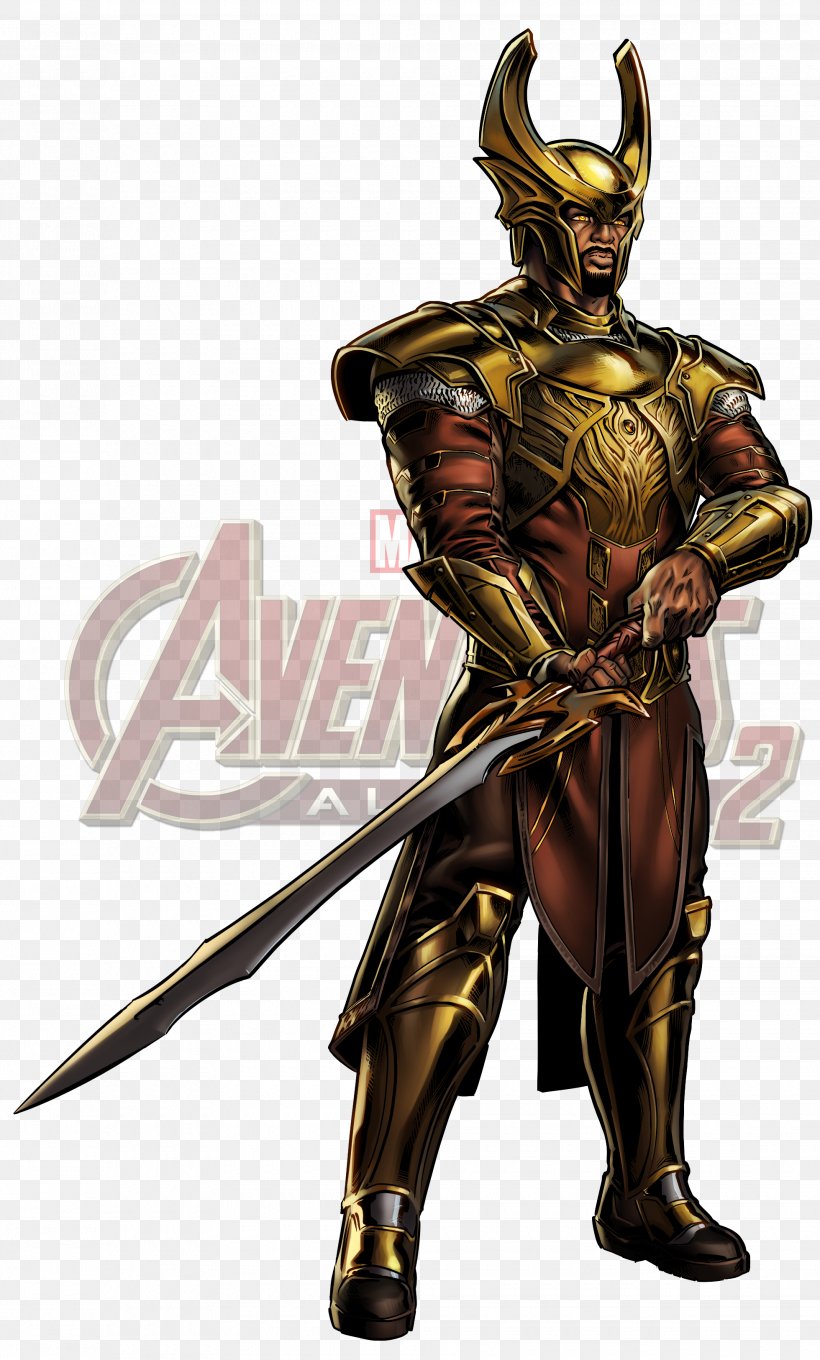 Heimdall Thor Marvel: Avengers Alliance Wasp Sif, PNG, 1960x3252px, Heimdall, Armour, Avengers Age Of Ultron, Captain America, Cold Weapon Download Free