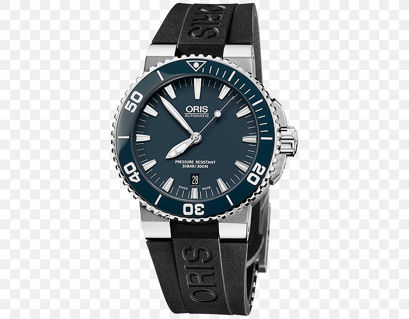 Oris Aquis Date Automatic Automatic Watch Diving Watch, PNG, 640x640px, Oris Aquis Date Automatic, Automatic Watch, Bracelet, Brand, Chronograph Download Free