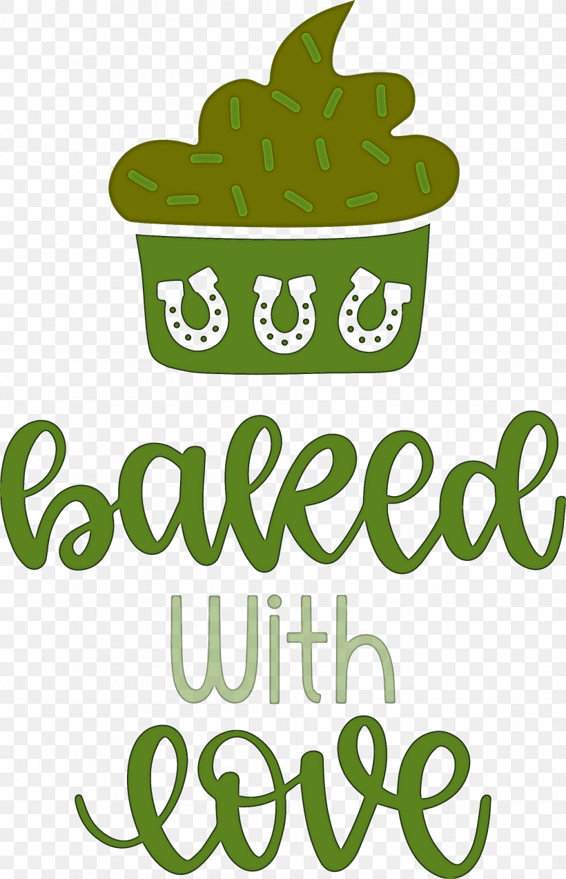 Baked With Love Cupcake Food, PNG, 1930x2999px, Baked With Love, Cupcake, Food, Green, Kitchen Download Free