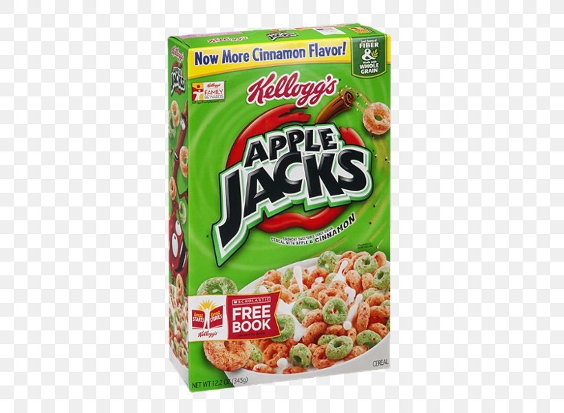 Breakfast Cereal Kellogg's Apple Jacks, PNG, 600x600px, Breakfast Cereal, Apple, Apple Jacks, Breakfast, Cereal Download Free