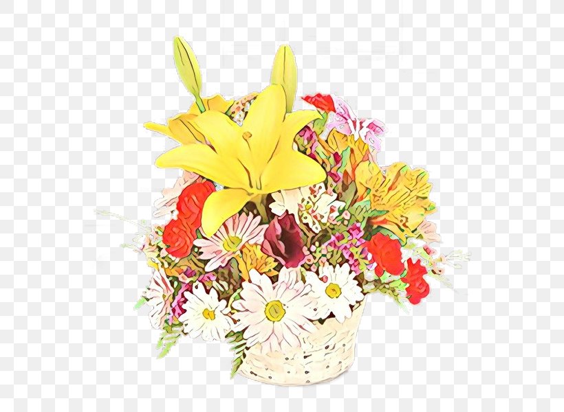 Lily Flower Cartoon, PNG, 600x600px, Floral Design, Anthurium, Artificial Flower, Basket, Bouquet Download Free