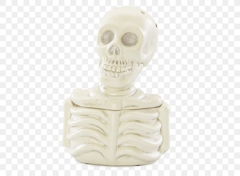 Candle & Oil Warmers Bone Scentsy Skeleton, PNG, 600x600px, Candle Oil Warmers, Bone, Candle, Figurine, Jaw Download Free