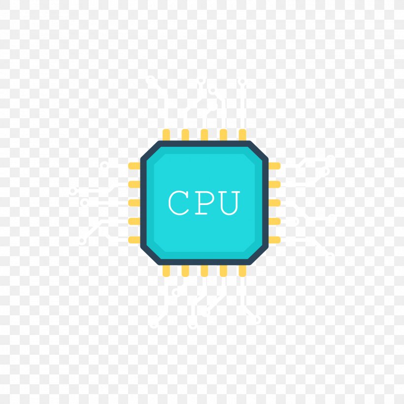 Iron-on Central Processing Unit Electronic Circuit Integrated Circuit, PNG, 1500x1500px, Ironon, Aqua, Blue, Brand, Central Processing Unit Download Free