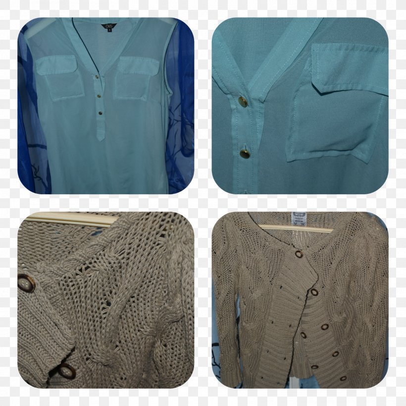 Outerwear Turquoise, PNG, 1600x1600px, Outerwear, Button, Sleeve, Turquoise Download Free
